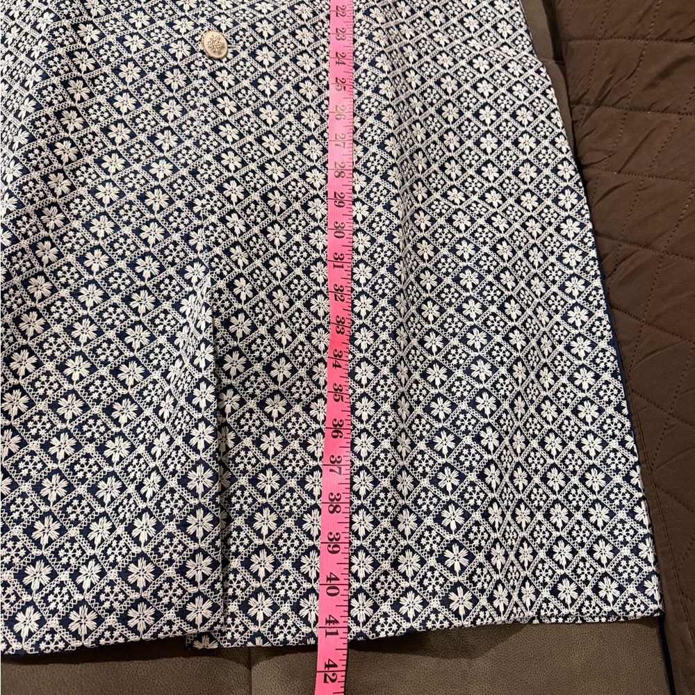 Patterned Button-Down Shirt - image 7